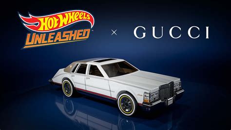 gucci x hotweels|cadillac seville gucci edition.